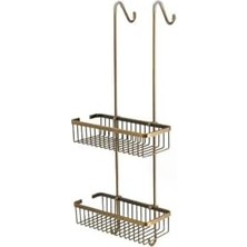 DMR Home Banyo Duş Raf Sistemi Antik Renk 702X214X282 mm