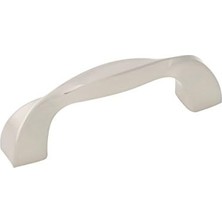 Expresstore Donanım H076018-BI Twist Pull, 160 mm C/siyah Demir Finish Twist Pull, 160 mm C/finish