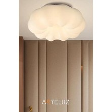 DMR Home Luxury Bulut Model Modern Plafonyer Avize (55 Cm)