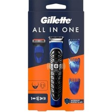 DMR Home Fusion Proglide Styler 4'ü 1 Arada Tıraş Makinesi (Tıraş Bıçağı, Kenar Düzeltici, Sakal Şekillendirici ve Vücut)