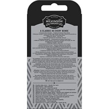 DMR Home Wilkinson Sword Klasik Yüksek Kaliteli Tıraş Rendesi, Tam Metalden 5 Çift Bıçak Ağzı Dahil - Özellikle Hassas ve Hassas Bir Tıraş Için