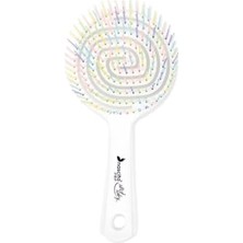 DMR Home Pro Üç Boyutlu Oval Saç Fırçası - 05 Beyaz