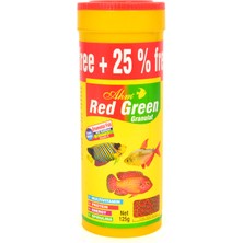 AHM Red Green Granulat 250 ml Balık Yemi Süs Balıkları İçin Yüksek Kalite Beslenme