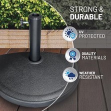 DMR Home Us Weight Fubhfb Şemsiye Tabanı, Siyah