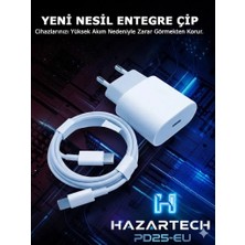 Hazartech PD25-EU 25W Type-C Hızlı Şarj Seti