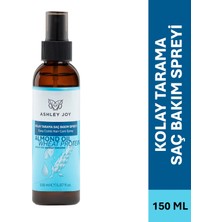 Ashley Joy Vegan Çift Fazlı Besleyici Saç Bakım Spreyi 150 ml Tüm Saçlar İçin Onarıcı Etki