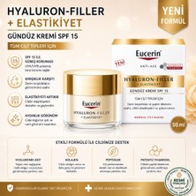 Eucerin Hyaluron-Filler + Elasticity SPF15 Gündüz Kremi 50 ml