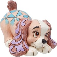 DMR Home Gelenekleri Jim Shore Lady ve The Tramp Minyatür Heykelcik, 2,5 Inç, Çok Renkli