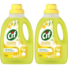Expresstore Cif Zemin Temizleyici Limon Çiçeği 1500 ml 2li Paket