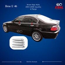 Ebal Oto Bmw E-46 Krom Kapı Kolu 4 Kapı 2001-2005 P.çelik