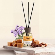 DMR Home Mad Caramel Ortam Kokusu – Karamel, Tarçın ve Vanilya ile Tatlı, Baharatlı ve -Bambu Çubuklu 50 ml