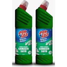 Porçöz 750 ml Çamaşır Suyu Bahar Tazeliği X2 Adet
