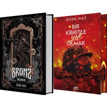 Guardian Bronz 4 Mecnun Ciltli ve Bir Kibritle Yok Olmak 2 Yan Boyalı Ciltli (Özge Naz) 2li Set