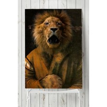 DMR Home (PSTER2528) Aslan Kral Sanatsal Poster (90X130CM)