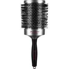DMR Home Olivia Pro Thermal T83 Yuvarlak Saç Fırçası, Hızlı ve Hassas Fön ve Uzun Saçların Düzleştirilmesi Için, Antistatik Yuvarlak Fırça, Isı Depolayan Alüminyum Gövde, 83/105 mm Çap