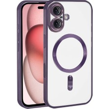 Ulu Pazarlama Apple Iphone 17 Kross Magneticsafe Kapak - Mor
