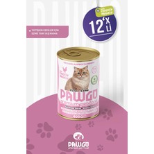 Pawgo Avantaj Serisi | Tavuk Etli | Yetişkin | Pate | Kedi Yaş Mama | 400G x 12