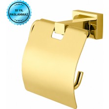 Adnoss Lüks Kenzo Kapaklı Kağıtlık Gold - Sarı