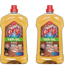 Expresstore Camsil Yer-Sil Ahşap 2 L Dökme 2li Paket