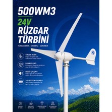 NepaSun 500W M3 Rüzgar Türbini + Şarz Kontrol Cihazı 24V