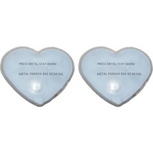 Expresstore Kalpli Geyikli Cep Sobası,el Isıtıcı,2 Adet Su Torbası Pvc 9cm