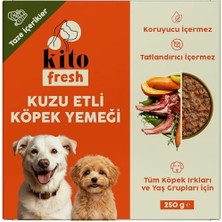 Expresstore Kito Fresh Kuzu Etli Köpek YEMEĞI%100 Taze Içerikli Mama 250 gr