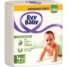 Expresstore Evy Baby Bezi Maxi Ekonomik 4 Beden 27 Adet