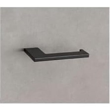 DMR Home Plaın Tuvalet Kağıtlığı Siyah Renk 15X80X154 mm