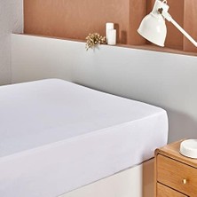 DMR Home Taç Easy Çift Kişilik Yatak Alezi Beyaz