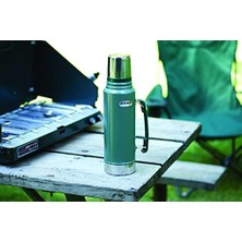 DMR Home Klasik Vakumlu Paslanmaz Çelik Termos, Yeşil, 1 L, Çift Duvar Yalıtımı, Makinede Yıkanabilir, 11.7W x 35.8h cm