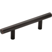 Expresstore Bar Çekişi 3 Inç (76 Mm) Merkezden Merkeze Yağla Pürüzsüzleştirilmiş Bronz Dolap Çekme