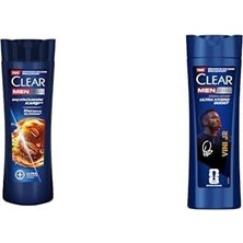 DMR Home Clear Men Seti | Şampuan Saç Dökülmesine Karşı Kahve Çekirdeği Özü 350 ml X2 + Şampuan Vinícius Júnior 350 ml X2