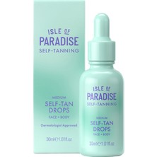 Isle Of Paradise Bronzlaştırıcı Damlalar  Medium (30 Ml)