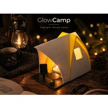 Süppürge Glowcamp – Konforlu Çay Mumu Çadır Lambası - Tek Renk