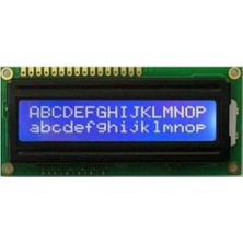 China LCD Ekran Mavi 16X2