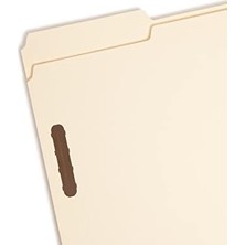 Expresstore Ağır Kilit Dosya Klasör, 2 Vida, 1/3-Cut Tab, Legal Boyut, Manila, Kutu Başına 50 (19600)