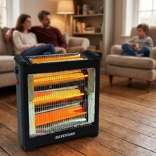 Runaway 2400W Şömine Tipi Isıtıcı Soba ile Konforlu Sıcak Alanlar Yaratın
