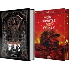 Guardian Bronz 5 Ölüm Ciltli ve Bir Kibritle Yok Olmak 2 Yan Boyalı Ciltli (Özge Naz) 2li Set