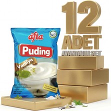 Afia Vanilyalı Puding 12X125 gr
