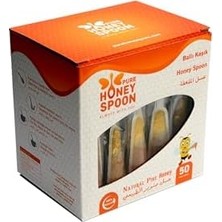 Expresstore Pure Spoon Kaşık Bal 50 ADET%100 Doğal Çam Balı 350 G