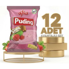 Afia Çilekli Puding 12x115 gr