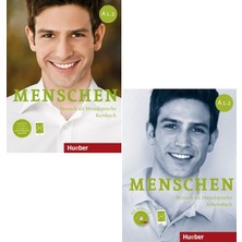 Hueber Menschen A1.2 Almanca Kurs Kitabı ve Çalışma Kitabı 96 Sayfa Mesleki Hazırlık Online AR ve Audio-CD
