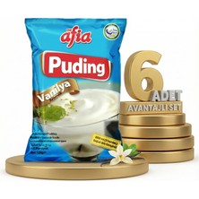 Afia Vanilyalı Puding 6x125 Gr