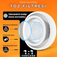 Expresstore Airpods Pro ve Pro 2.nesil Uyumlu Anc Delikli Üç Boyut Premium Yedek Silikon Kulaklık Uçları (S, M, L)