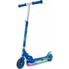 Expresstore Evo 2 Tekerlekli Işıklı Mavi Scooter