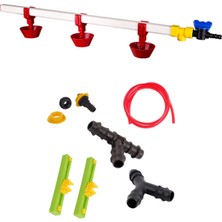 Tavpet Ekonomik Nipel Suluk Montaj Aparatlı 60 cm Yaylı Çanaklı