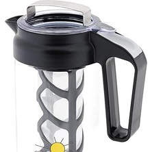 Expresstore Any Morning 1300 ml Sürahi, Borosilikat Cam Soğuk Çay ve Kahve Demleme CGJ054