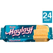 Ülker Haylayf 64 gr x 24 Adet Bisküvi Lezzeti ile Çay Saati İçin İdeal Atıştırmalık