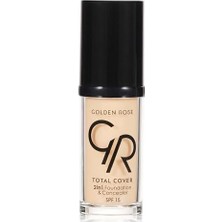 Expresstore Total Cover 2 In 1 Foundation & Concealer Fondöten ve Kapatıcı No: 022