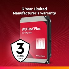 Expresstore Digital 8tb Wd Red Plus Nas Dahili Sabit Disk HDD - 5640 Rpm, Sata 6 Gb/s, Cmr, 256 MB Önbellek, 3.5" - WD80EFPX